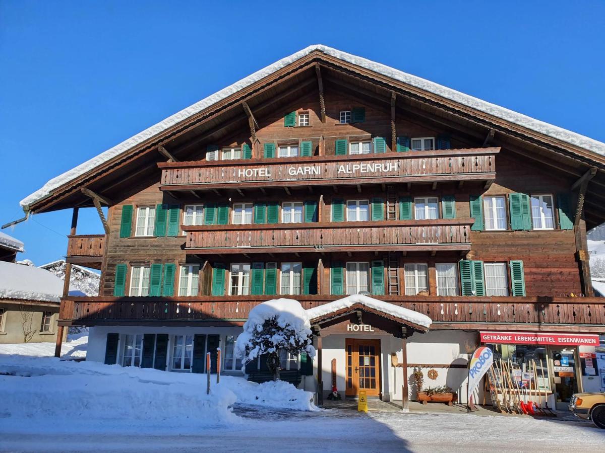 Hotel Garni Alpenruh Lenk Exterior photo