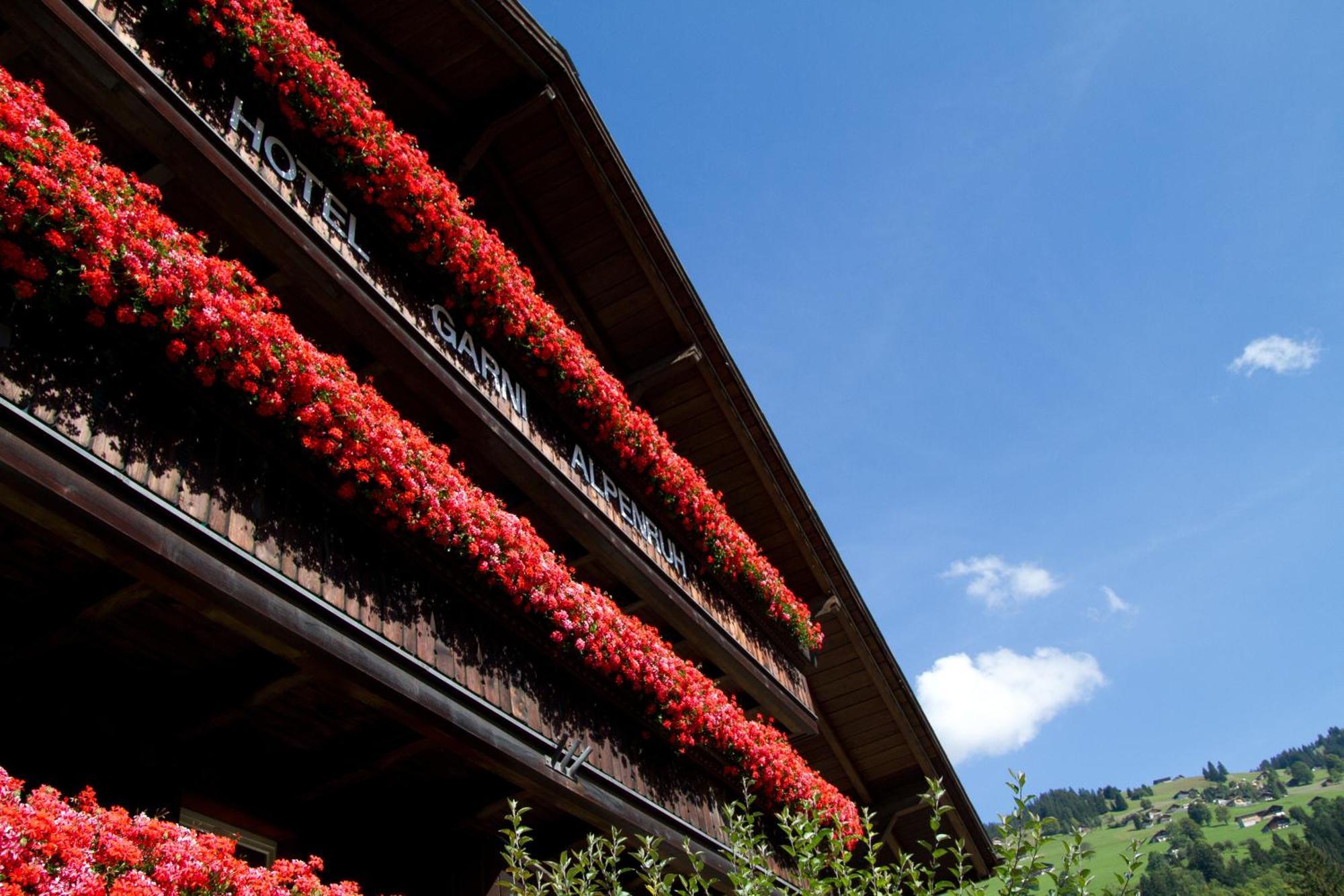 Hotel Garni Alpenruh Lenk Exterior photo