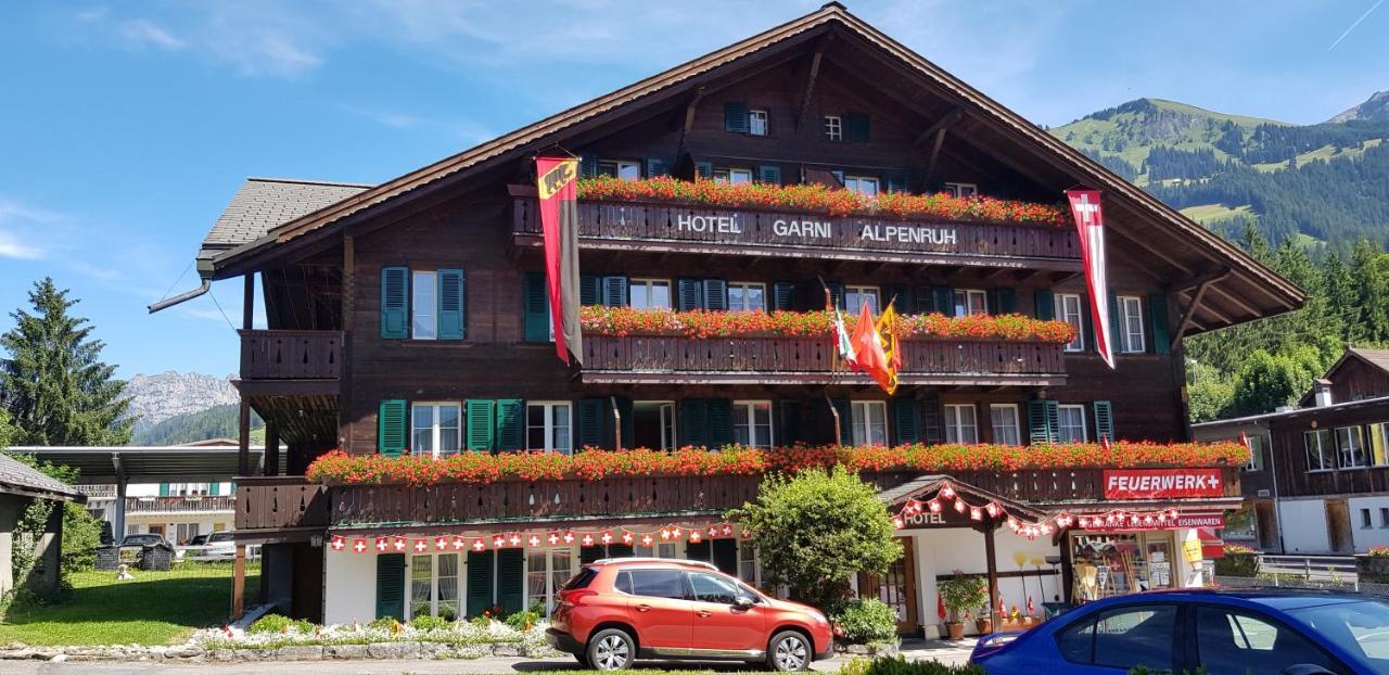 Hotel Garni Alpenruh Lenk Exterior photo