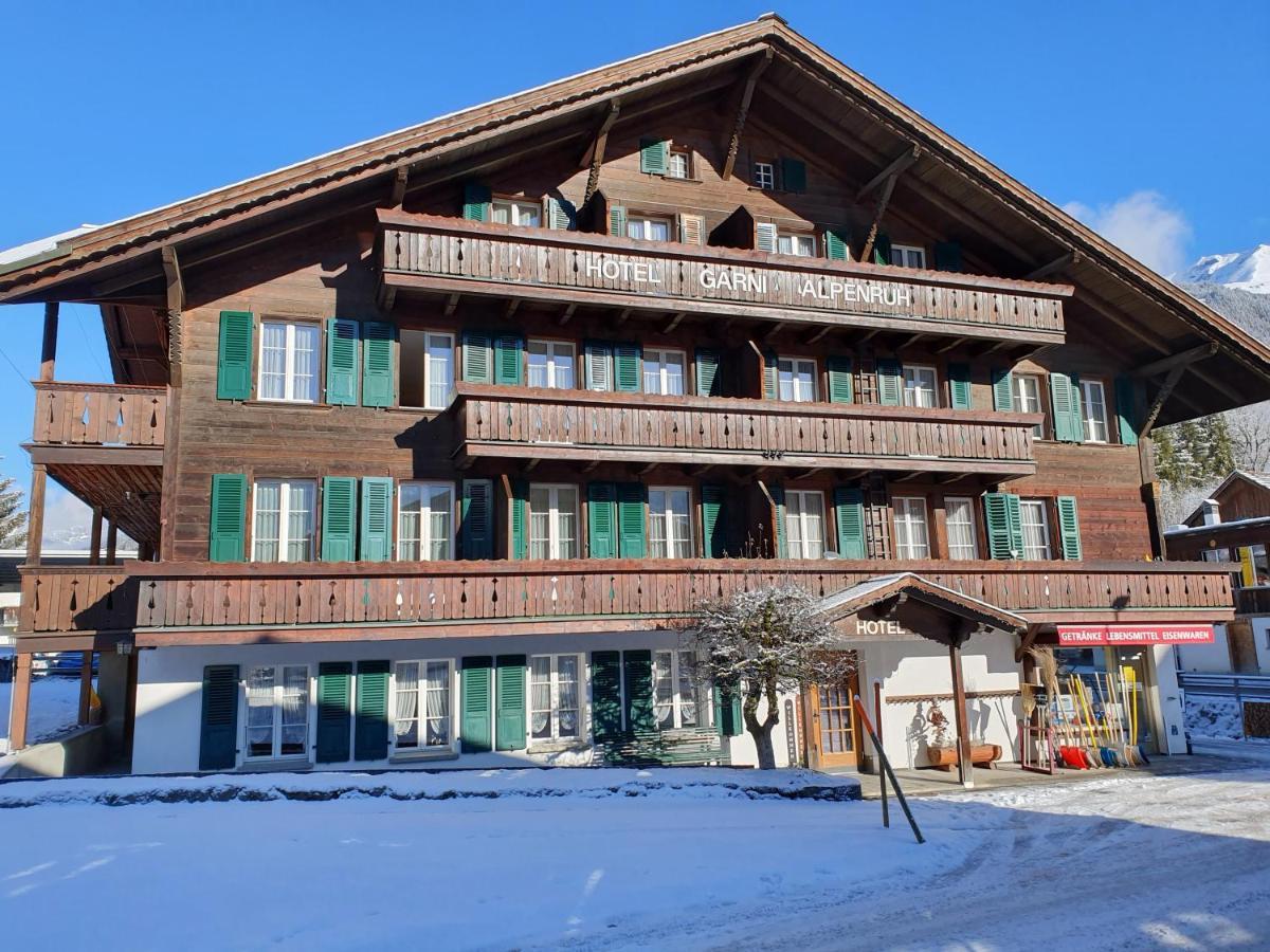 Hotel Garni Alpenruh Lenk Exterior photo